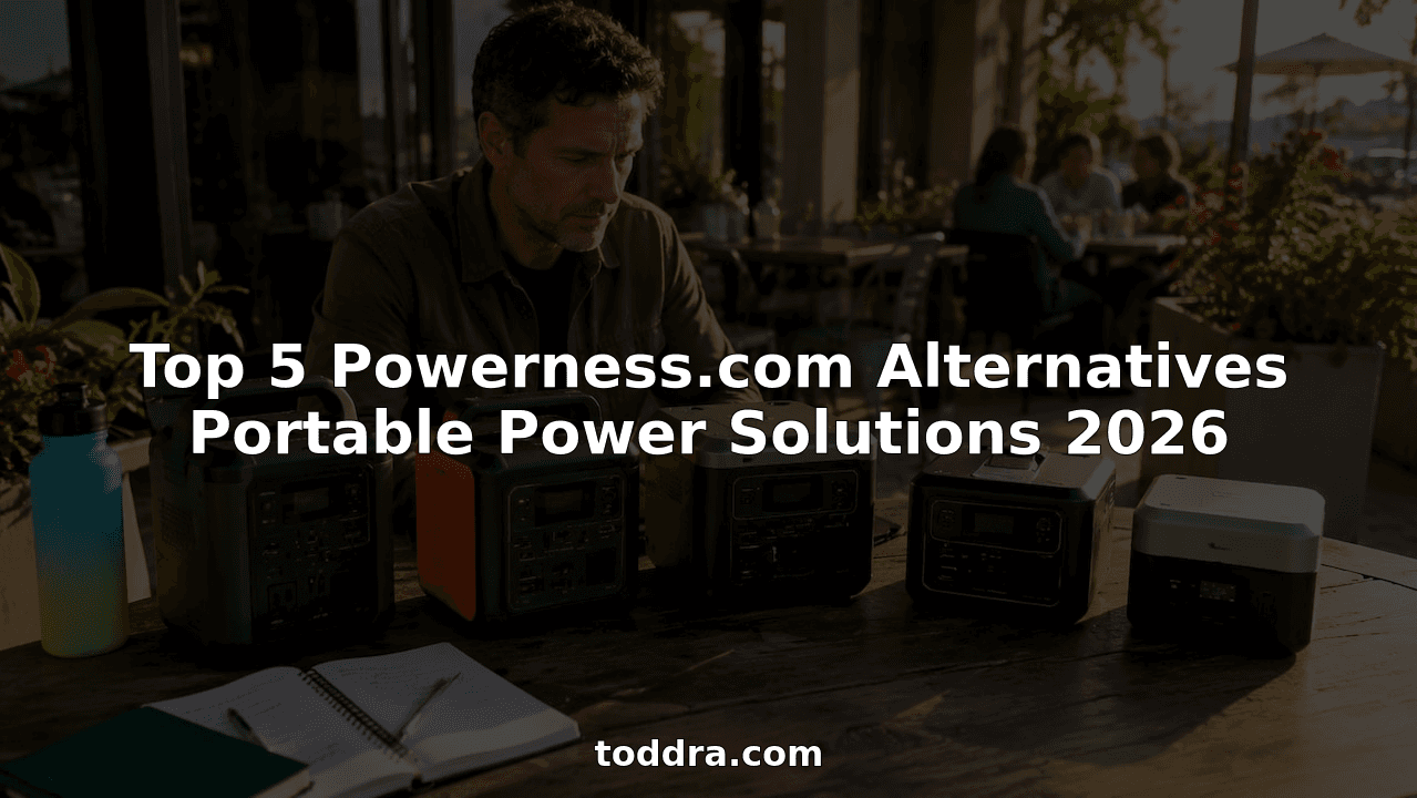 Top 5 Powerness.com Alternatives Portable Power Solutions 2026